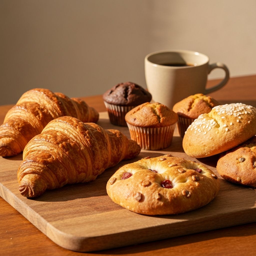 Fresh pastries